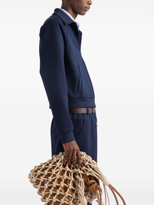 zip-up sweatshirt UJL37C S OOO 1TQXF0008 PRADA 