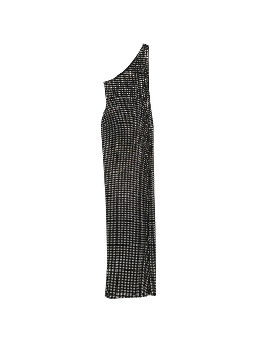 Embroidered jersey long dress 865042 ZAUVD 1000 GUCCI 