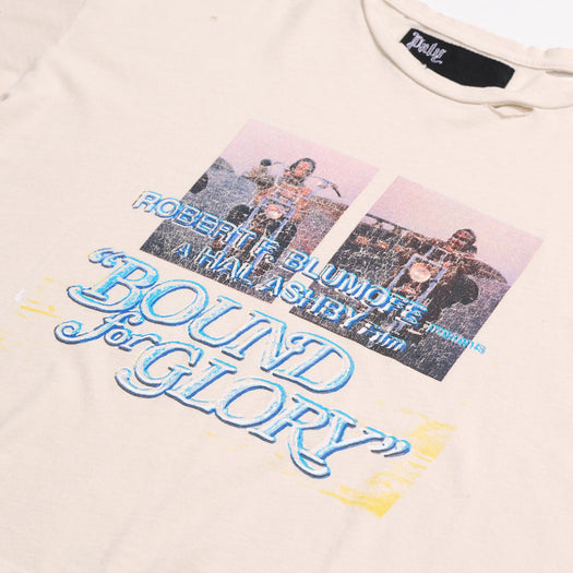 BOUND FOR GLORY TEE 2U001Q1010VWT VINTAGE CREAM PALY HOLLYWOOD 