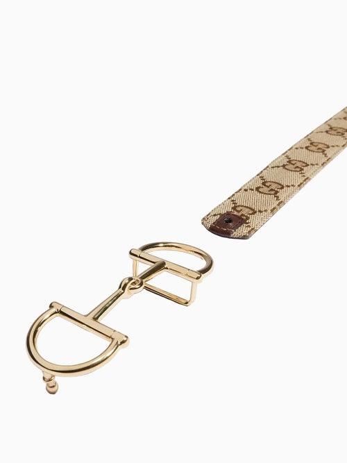 Reversible belt with Horsebit buckle A001V4 FAF7J 9651 GUCCI 