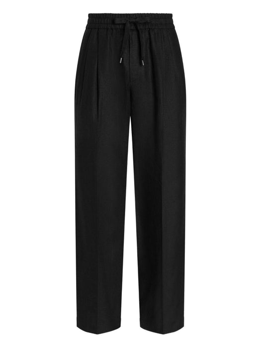 drawstring-waist pleated trousers GP12RZ FU4JBN0000 DOLCE & GABBANA 