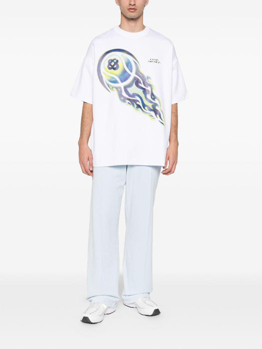 flaming tennis ball tee T-shirt M-SP26-JTS-064-01 FLAMING TENNIS BALL CASABLANCA 