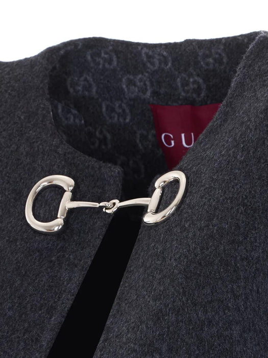 Horsebit-closure cape 852796 ZAQW01179 GUCCI 