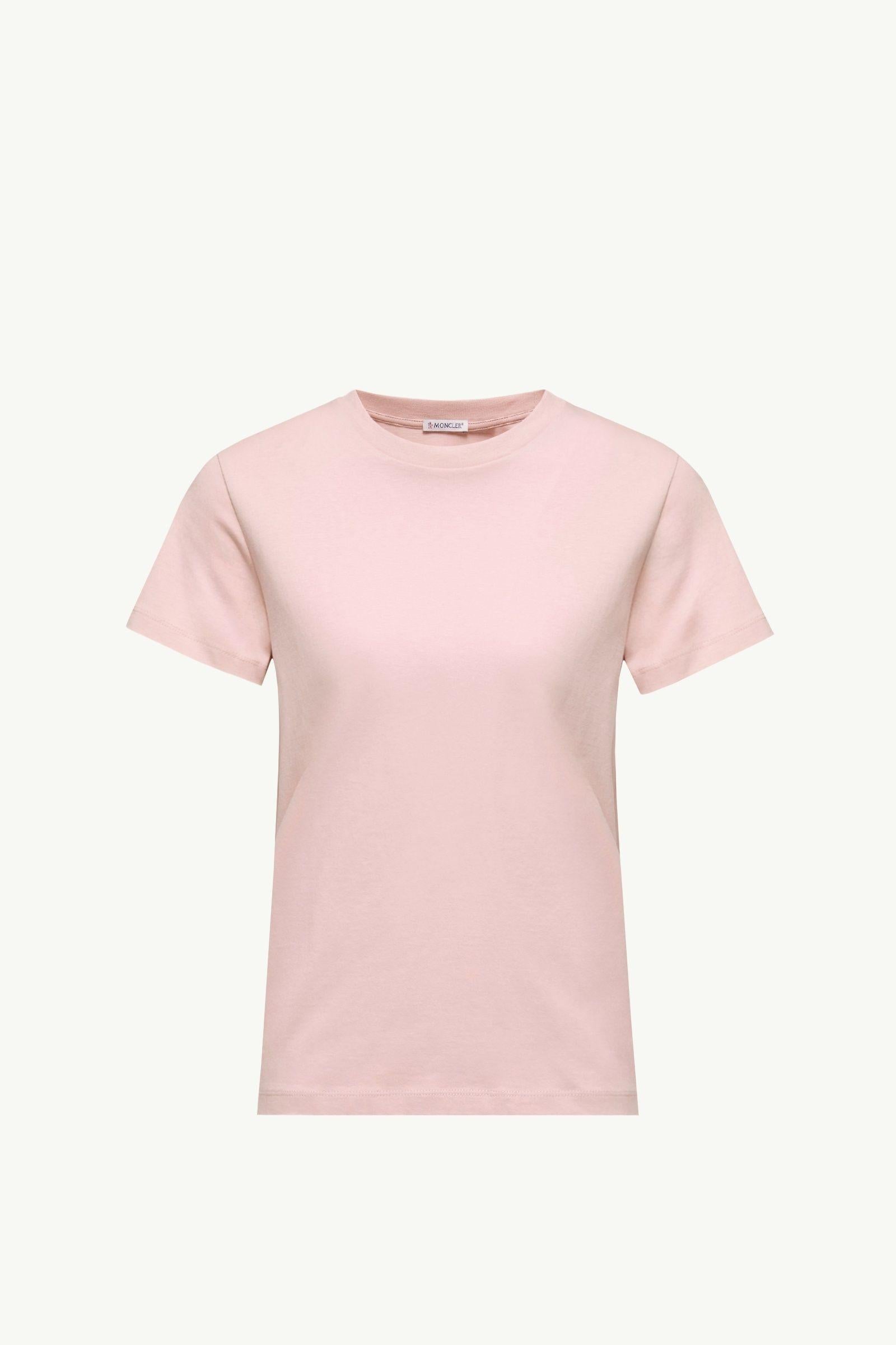 Embroidered Logo Cotton T-Shirt L1-093-8C000-29-89AUO 51E MONCLER 