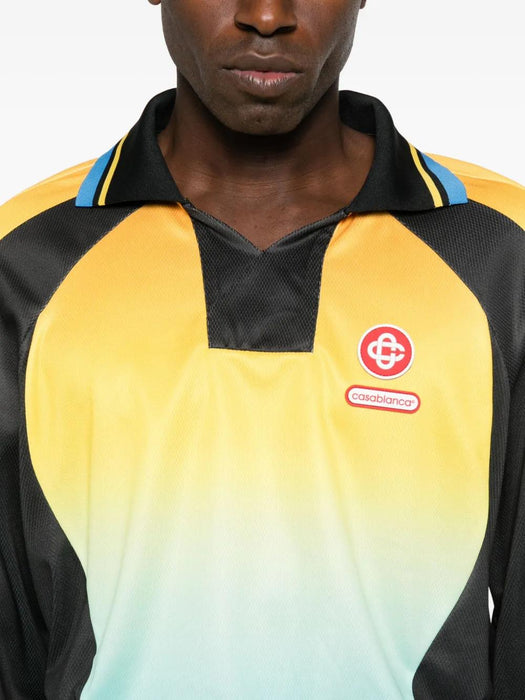 gradient-effect T-shirt M-AW25-JTP-415-01 GRADIENT CASABLANCA 