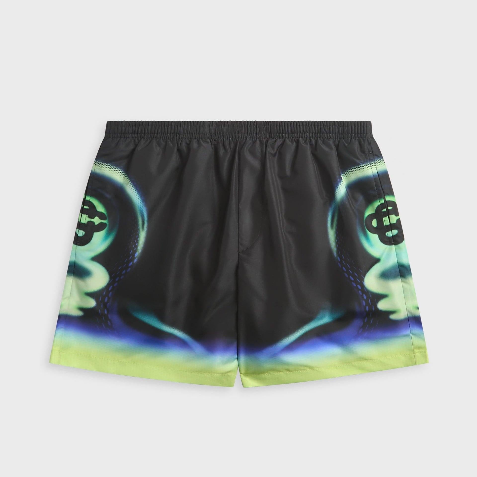Sporchid Printed Swim Short M-SS26-TR-032-01 SPORCHID BLACK CASABLANCA 