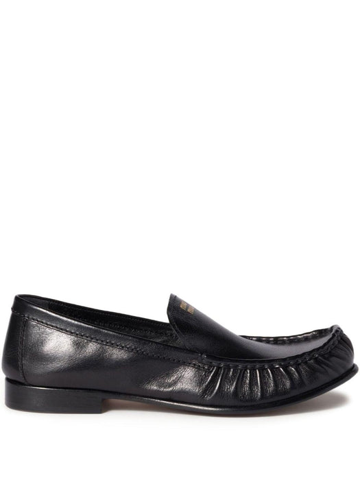 embossed-logo loafers 5D499E F 015 007F0002 MIU MIU 