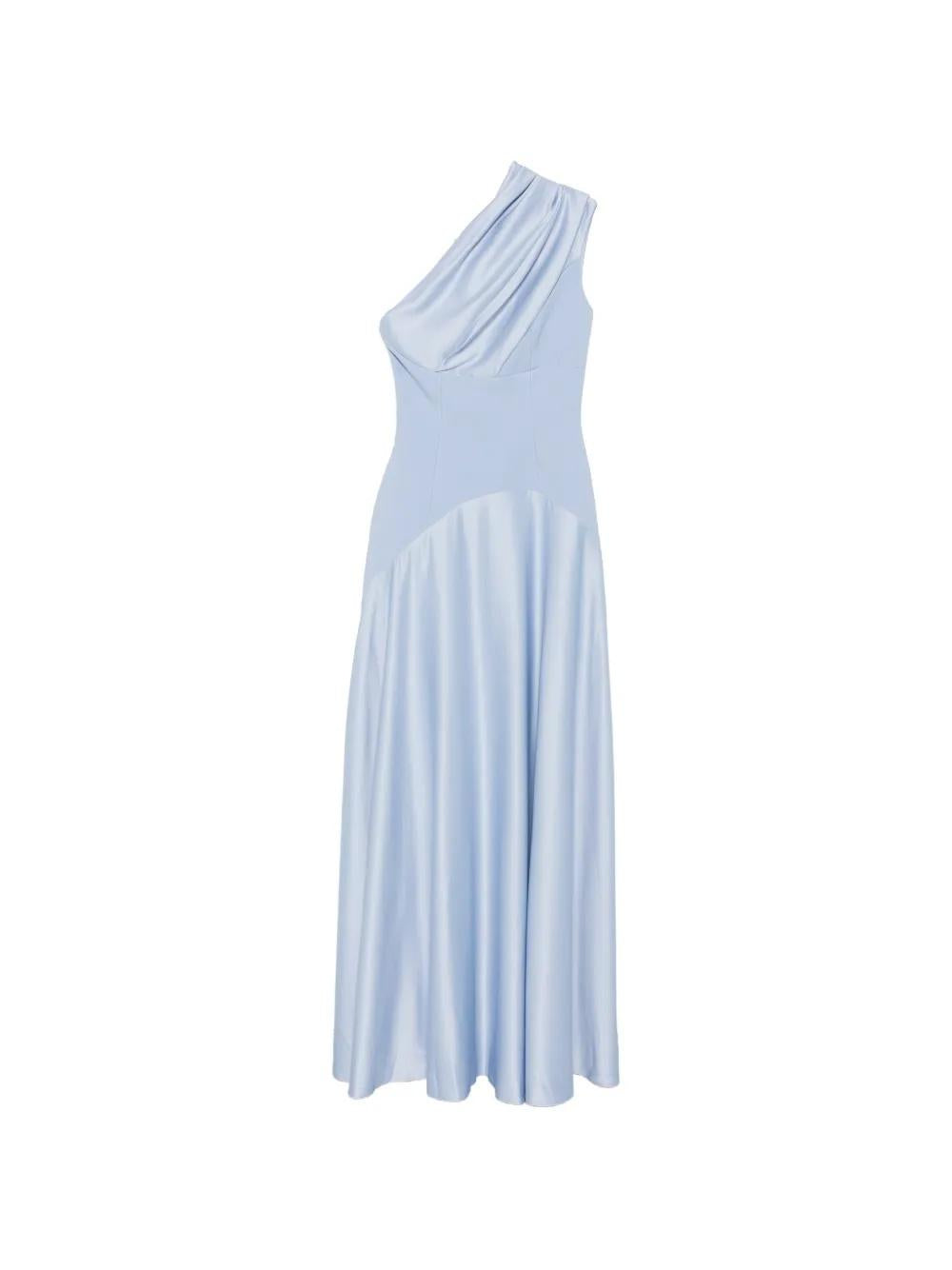 Gabriela Maxi Dress OS48013 LIGHT BLUE SOLACE LONDON 