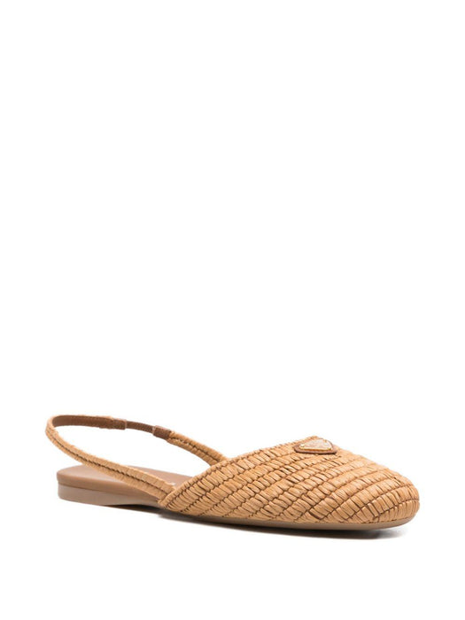 logo-detail flat pumps 1F370O F 005 2ACSF098L PRADA 
