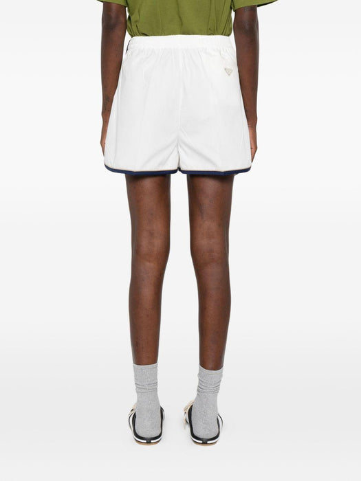 contrast-trim shorts P205K S OOO 17KYF0009 PRADA 