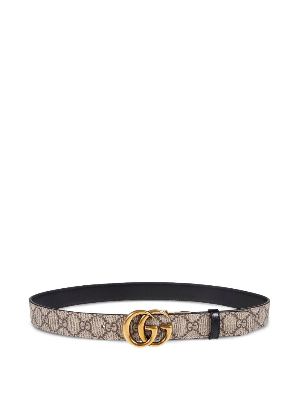 GG-monogram leather belt 659417 92TIC9769 GUCCI 
