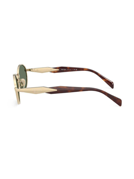 oval-frame sunglasses 400-PR 65ZS ZVN70L 55  PRADA 