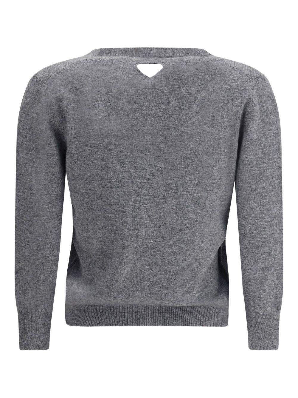 V-neck buttoned cardigan P25N59 S OOO 17KCF0031 PRADA 