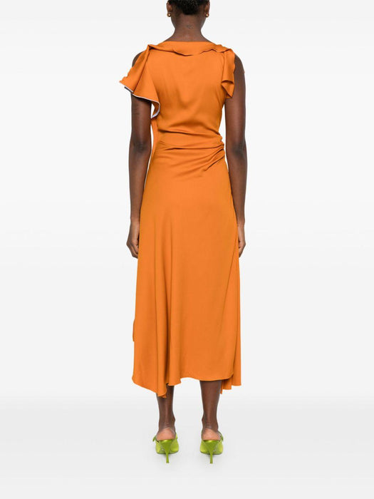 asymmetric dress 1325WDR006601A 6504 VICTORIA BECKHAM 