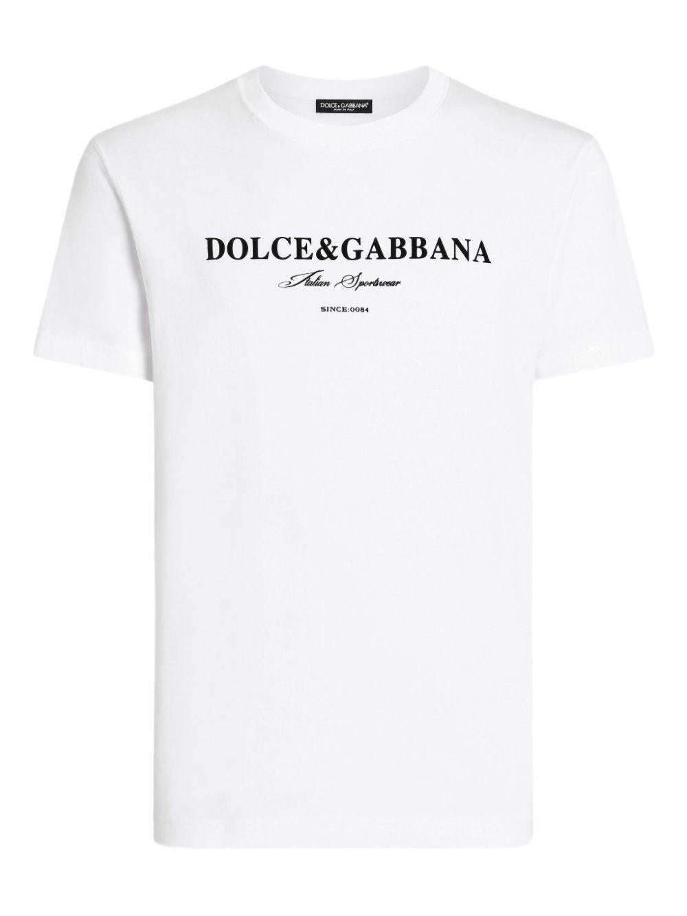 logo-print T-shirt G8RN8T G7O9YW0800 DOLCE & GABBANA 