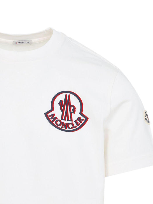 logo-patch cotton T-shirt K20918C00057 89AZ9034 MONCLER 