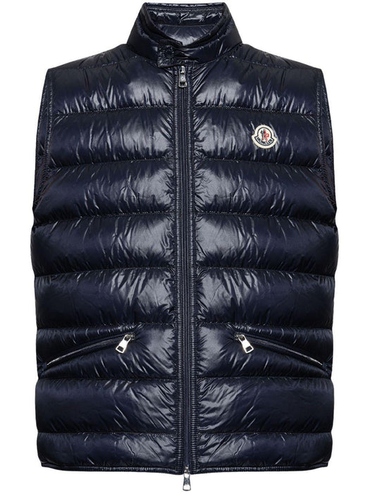zip quilted waistcoat L10911A10700 53029776 MONCLER 