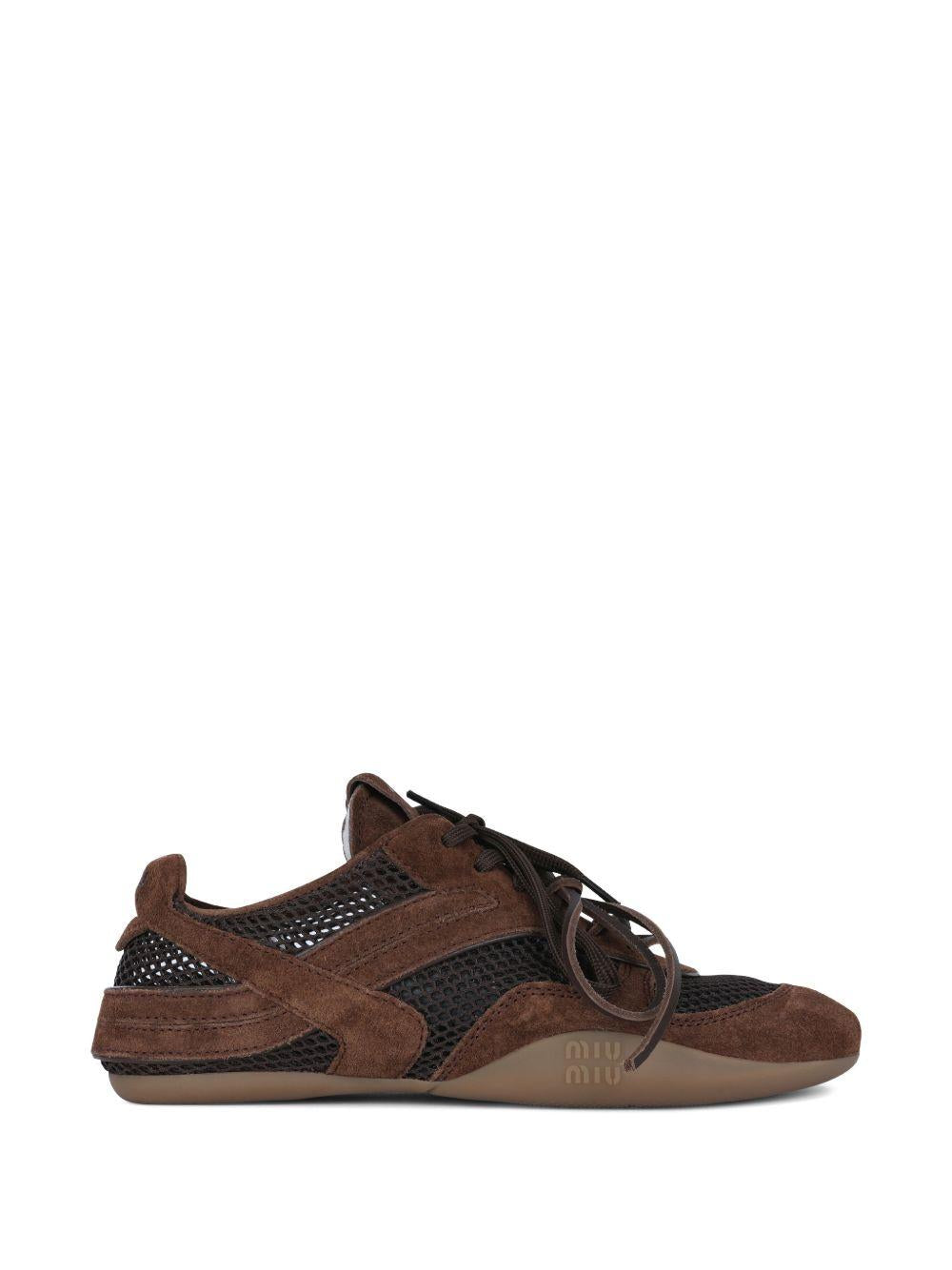 mesh-panel sneakers 5E589E F 005 3KU1F0324 MIU MIU 
