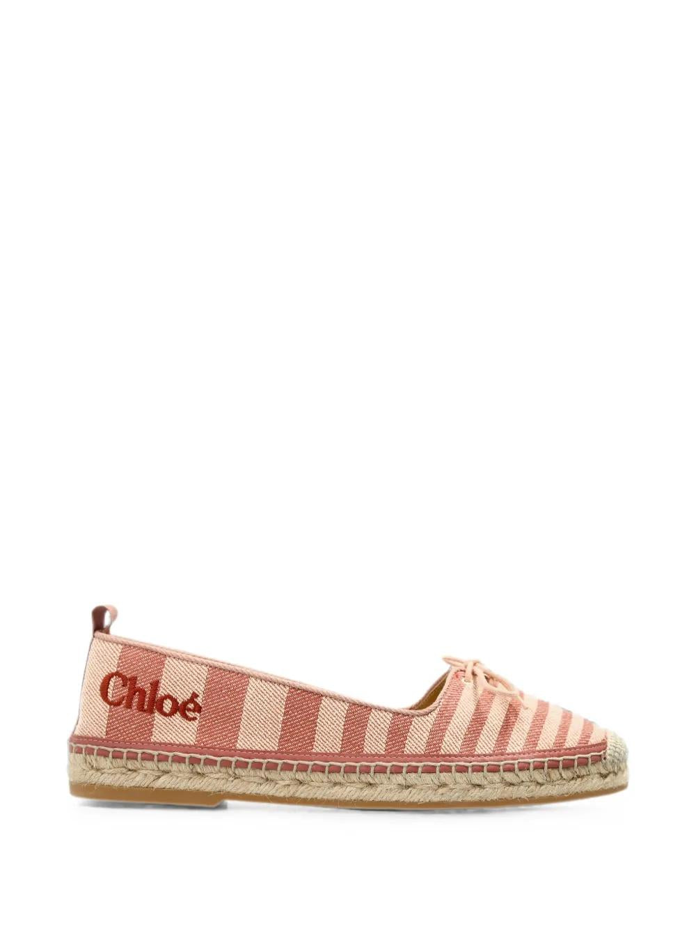 Isla striped espadrille sneakers CH26A19CXU 527 CHLOÉ 