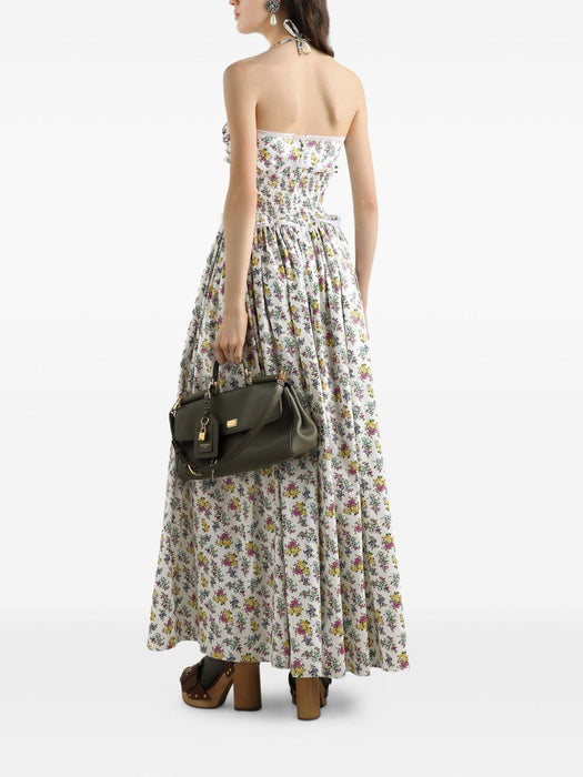 floral ruffled maxi dress F60GHT HS5T9HA5XL DOLCE & GABBANA 