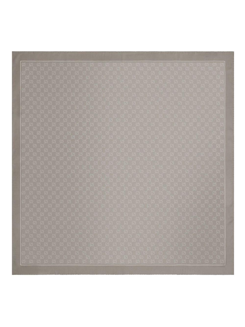 GG monogram print scarf 812251 3G0011900 GUCCI 