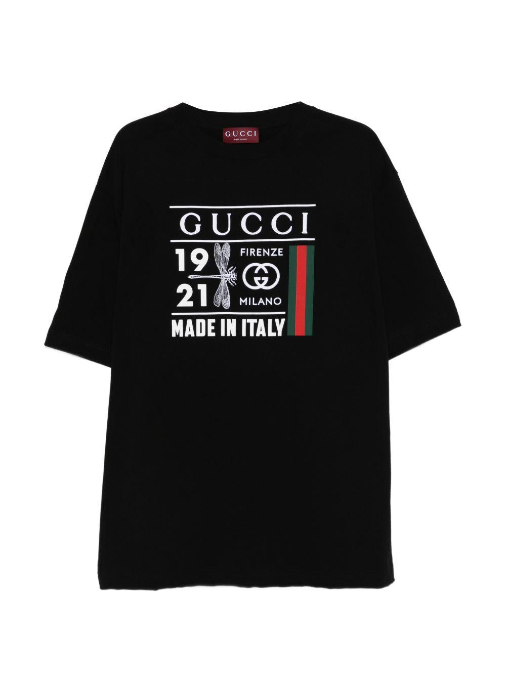 logo-graphic T-shirt 798115 XJHSF1043 GUCCI 