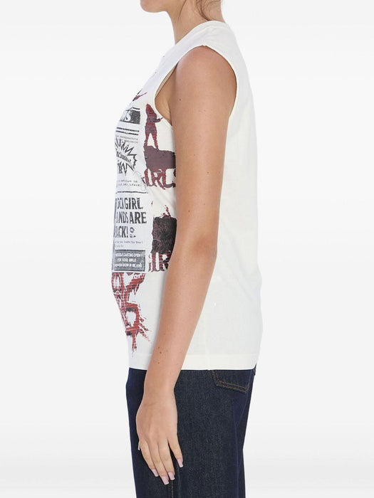 printed sleeveless top F8V99T GDDHYS9000 DOLCE & GABBANA 