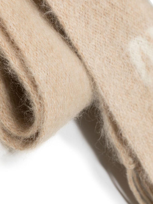 logo-jacquard fringed scarf 5FS062 2CQDF0018 MIU MIU 