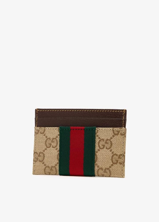 GG web card case 876043 FAF8R8547 GUCCI 