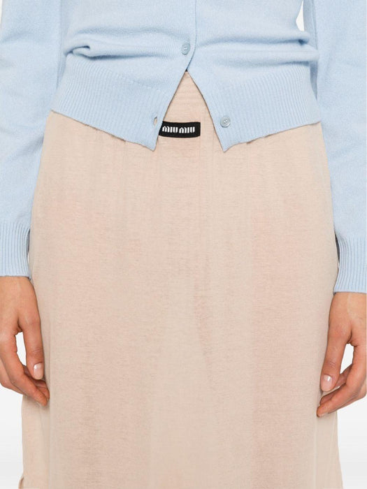 jersey midi skirt MJD192 S 231 13VOF0770 MIU MIU 