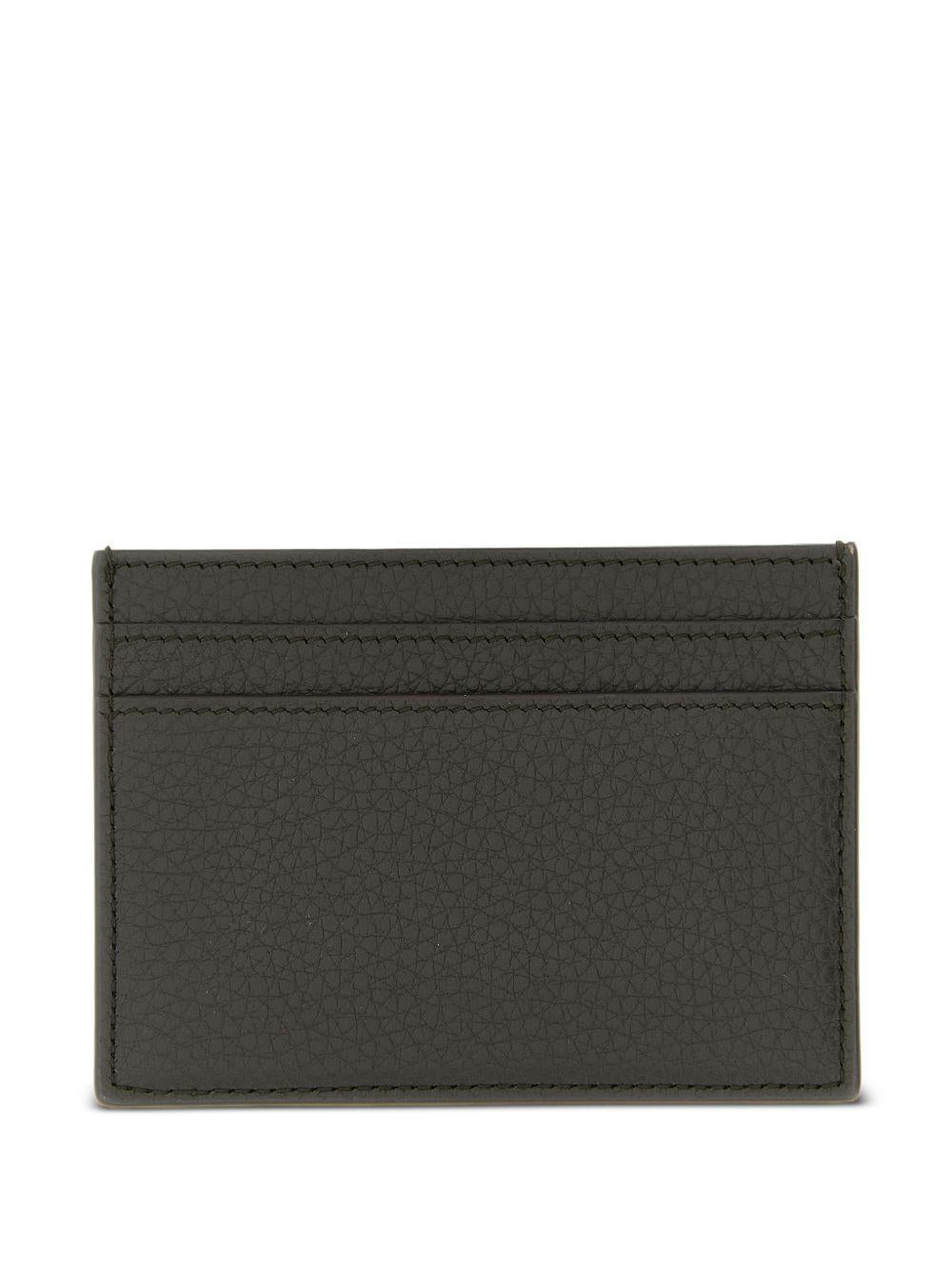 Tiny Cassandre metal-logo card holder 847951 AAELP1997 SAINT LAURENT 