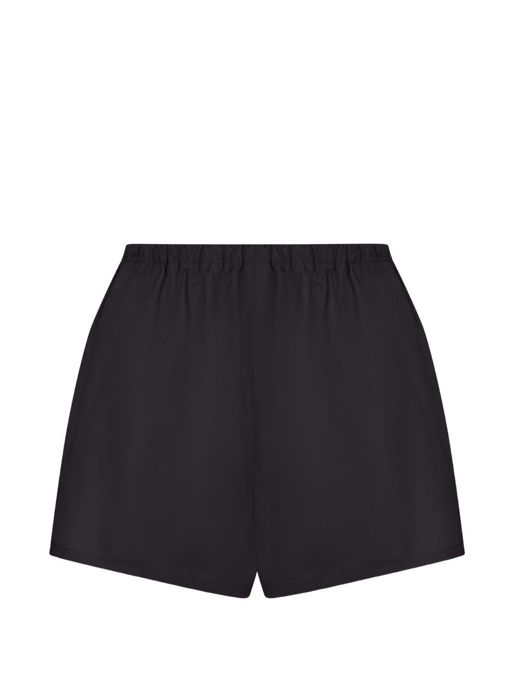 button applique cotton shorts P235K S OOO 1XV2F0002 PRADA 