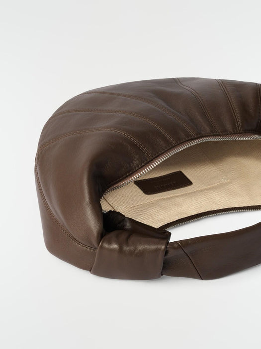 Mini fortune croissant bag BG0125 LL095OTTER BR442 LEMAIRE 