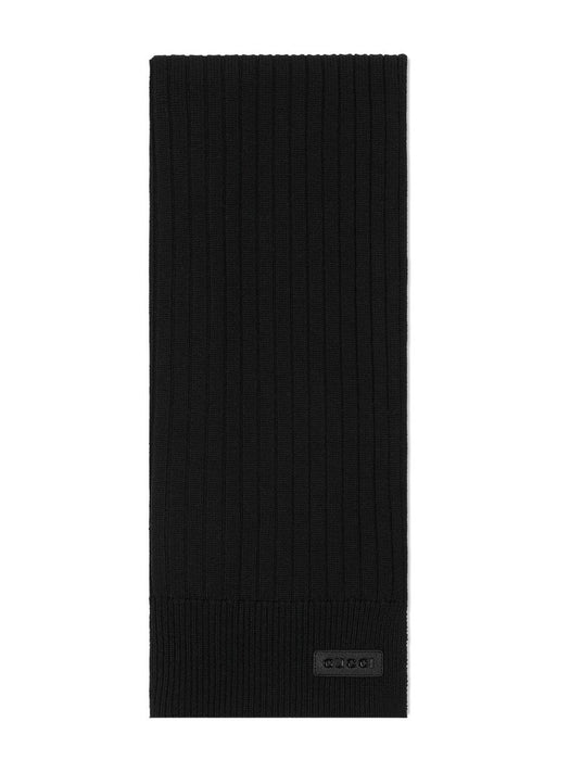 ribbed wool scarf 812378 4G2001000 GUCCI 