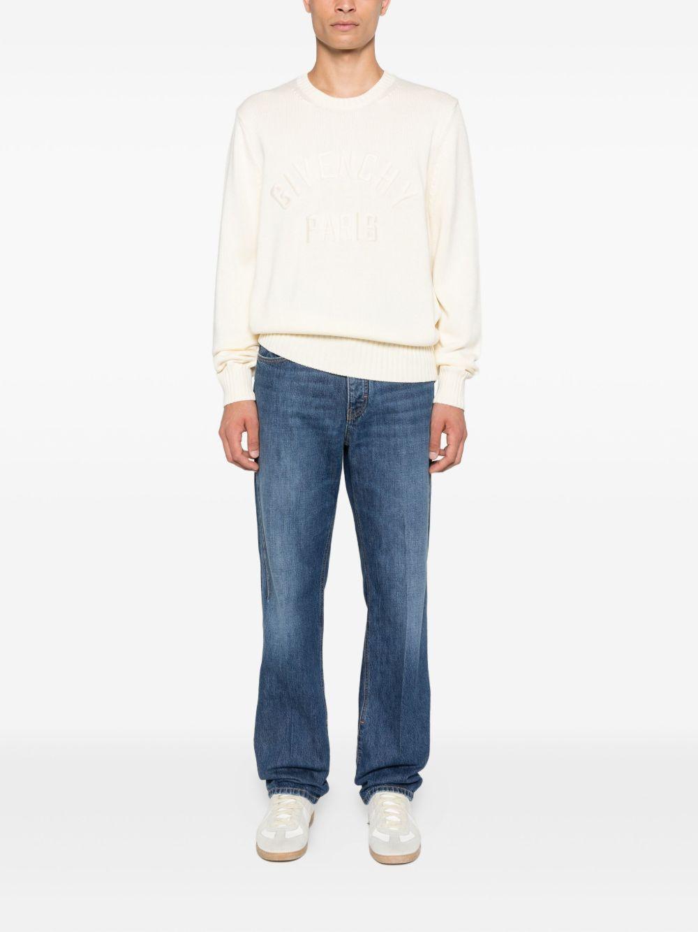 logo-embroidered sweater BM90W04YNM 150 GIVENCHY 