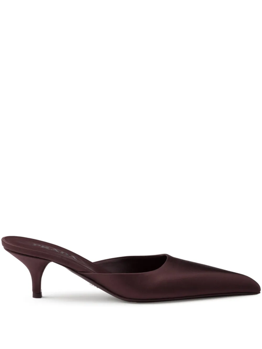 55mm satin mules 1I975N F B055 049F0007 PRADA 