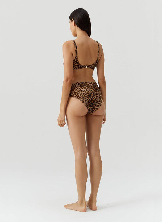 Bel Air Cheetah Bikini Bottom BEL AIR BTM CR CHTH MELISSA ODABASH 