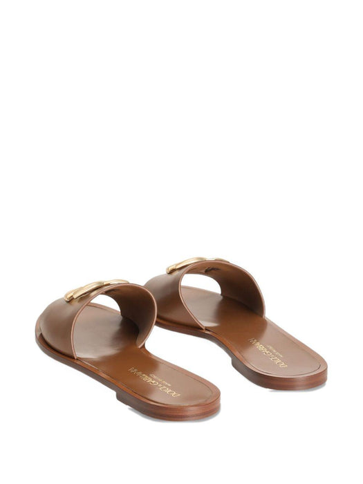 leather slippers CQ0619 AW5768Z093 DOLCE & GABBANA 