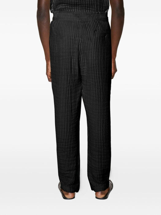AirCloud Black Cotton Lounge Pants CHILL AIRCLOUDBLACK TRUE TRIBE 