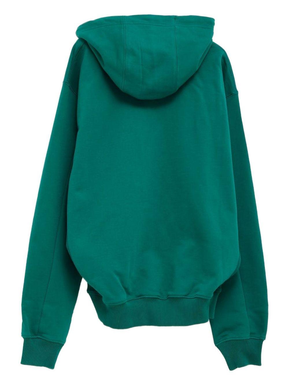 logo-print hoodie MPF25-JTP-292-03 CASABLANCA MONTAGNE CASABLANCA 