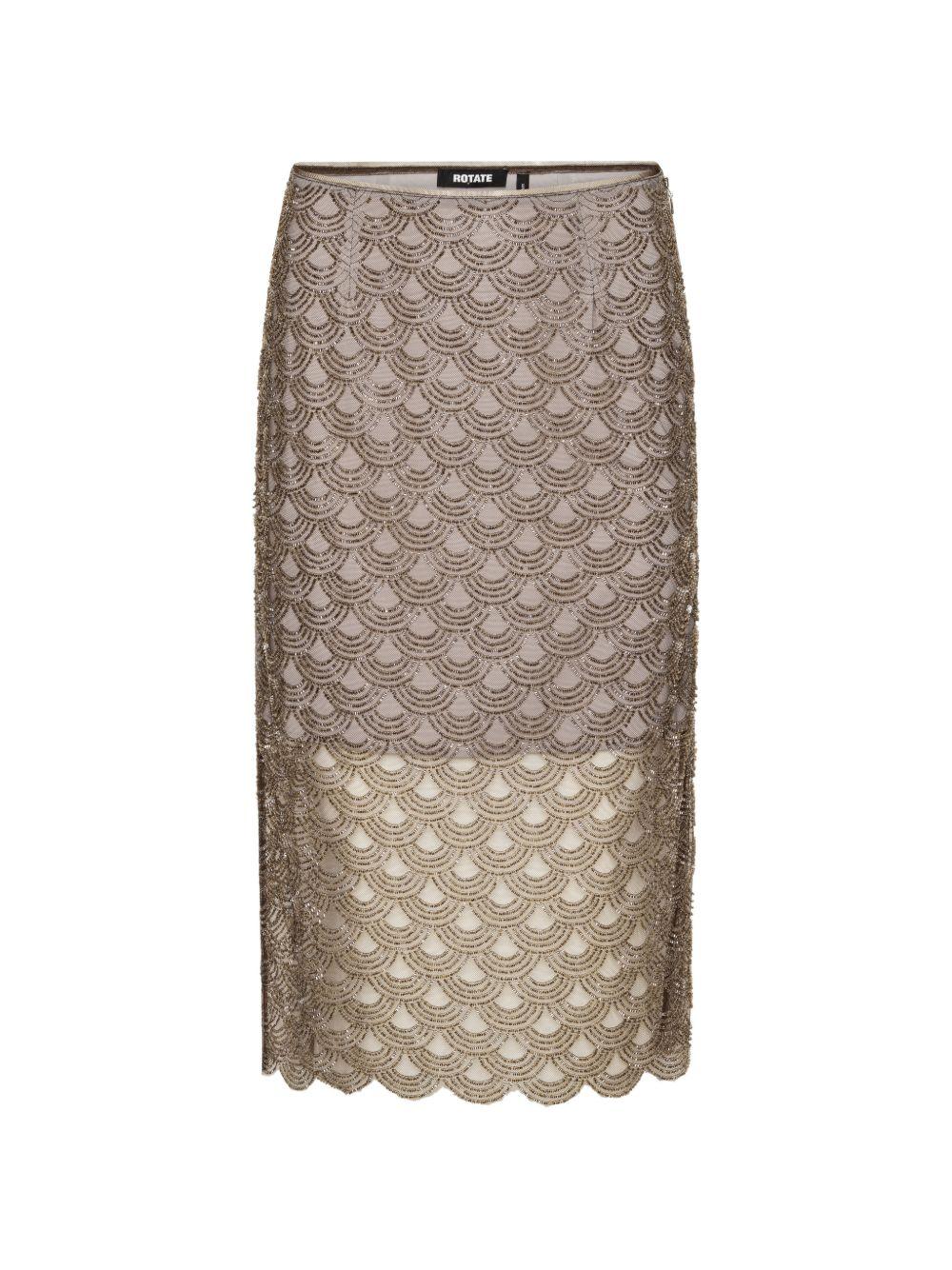 sequin-embellished midi skirt 1156352751 2751 ROTATE 
