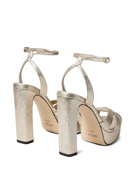 Kove platform sandals KOVE 120 DXBPLATINUM JIMMY CHOO 