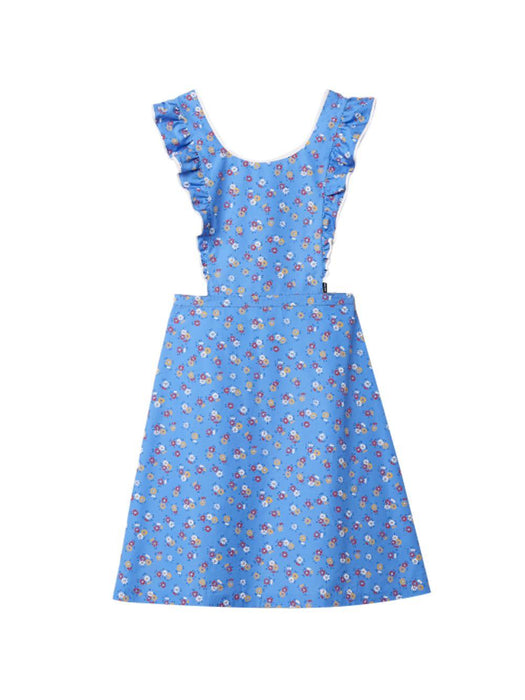 floral-print ruffled midi dress MF6301 S OOO 19KOF05HG MIU MIU 