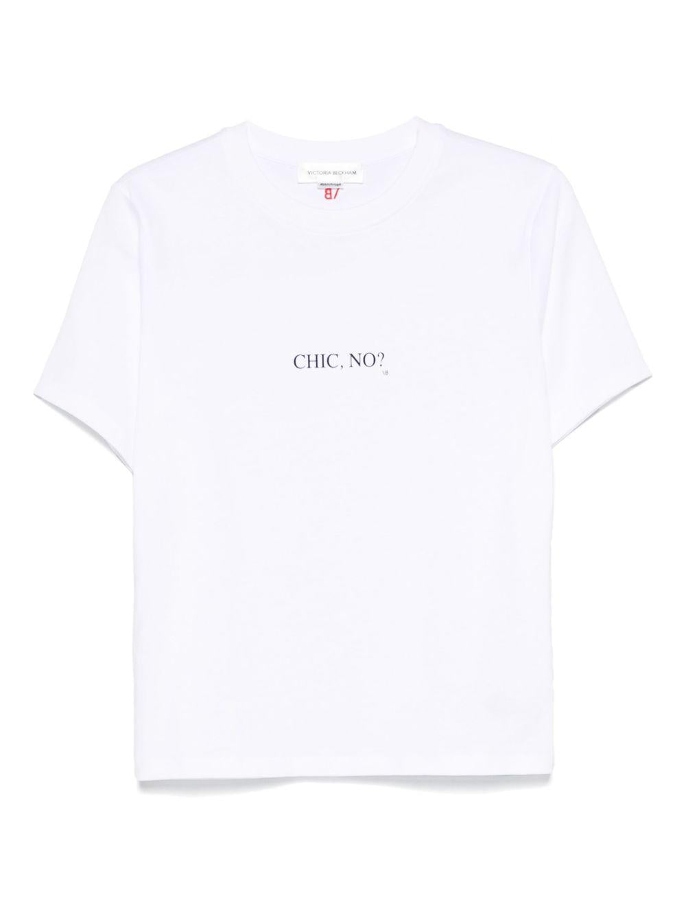 organic cotton T-shirt 1322JTS003814A  VICTORIA BECKHAM 
