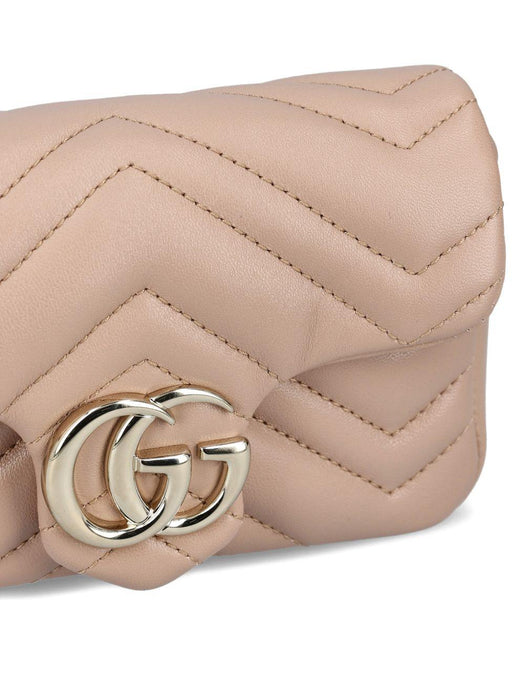 Chevron logo calfskin shoulder bag 841290 AAFAX5753 GUCCI 