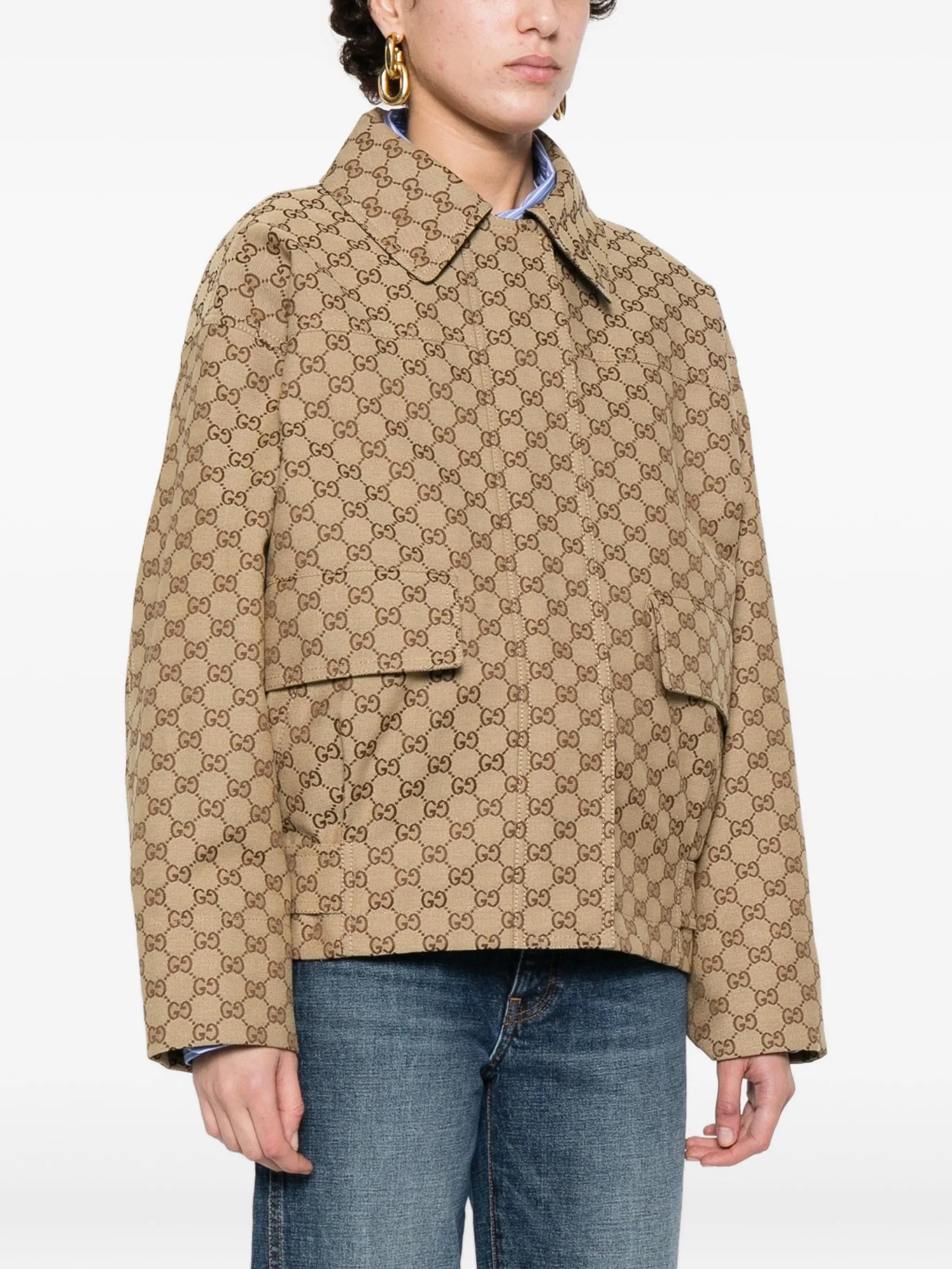 logo-monogram jacket<BR/><BR/> 842660 ZAF4S2580 GUCCI 
