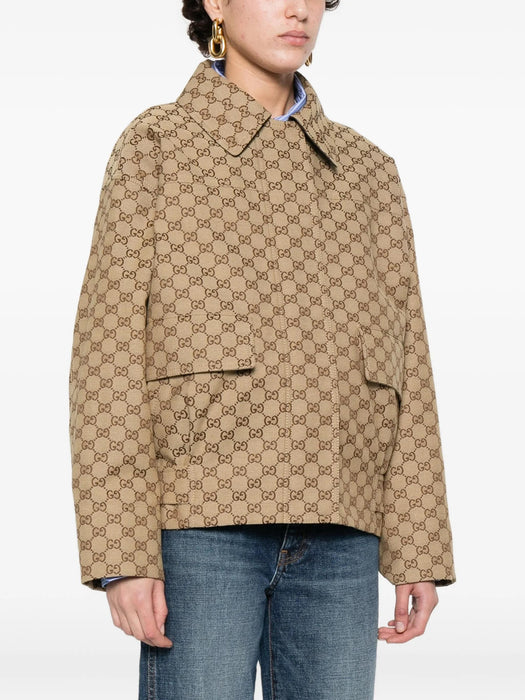 logo-monogram jacket<BR/><BR/> 842660 ZAF4S2580 GUCCI 