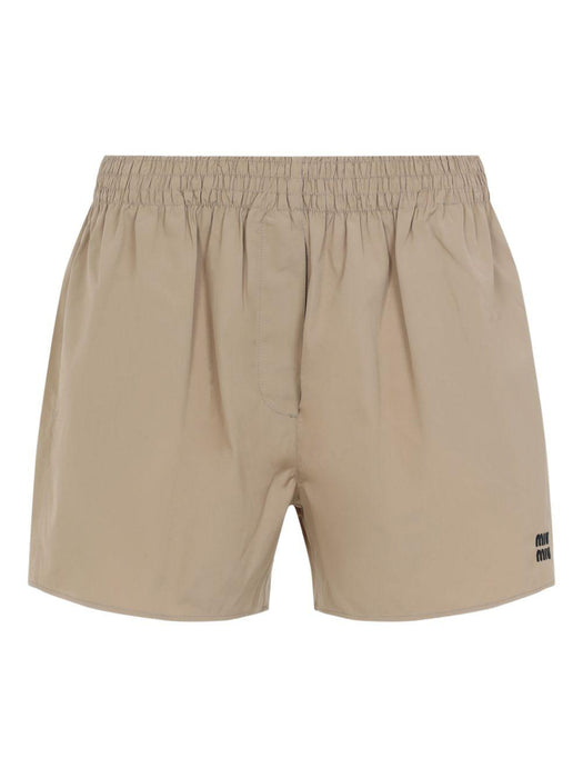 cotton shorts MP1907 S OOO 10RGF0241 MIU MIU 