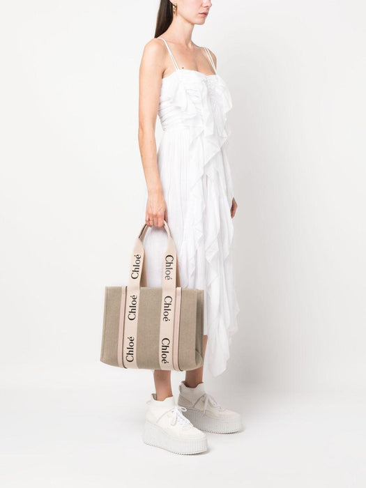 medium Woody tote bag C22AS383I26 6J5 CHLOÉ 