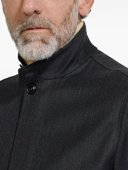 high-neck wool jacket UGT26A2 G154K98 ZEGNA 